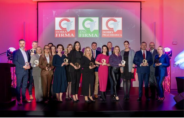 Liderzy Społecznej Odpowiedzialności 2025 Dobra Firma Dobry Pracodawca Eko Firma 